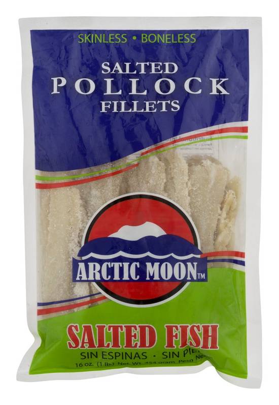 Arctic Moon Salted Pollock Fillets (16 oz)