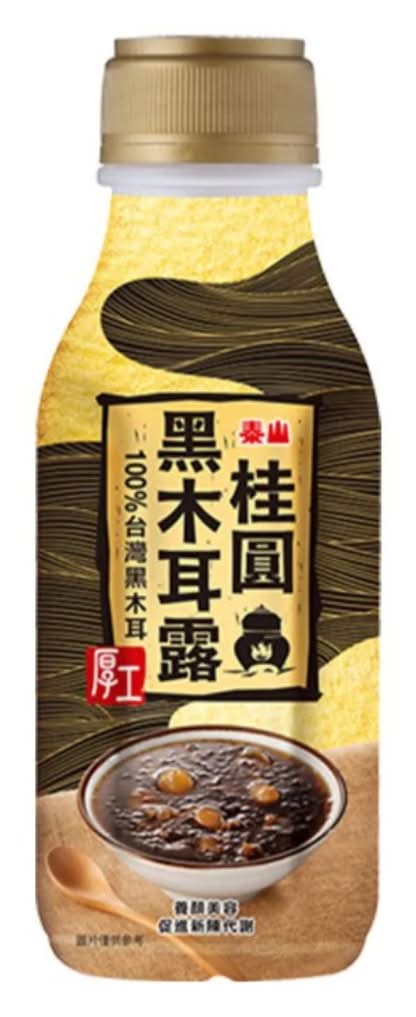 【泰山】養身桂圓黑木耳露 350ml（原�價49） 效期至20250618 W11