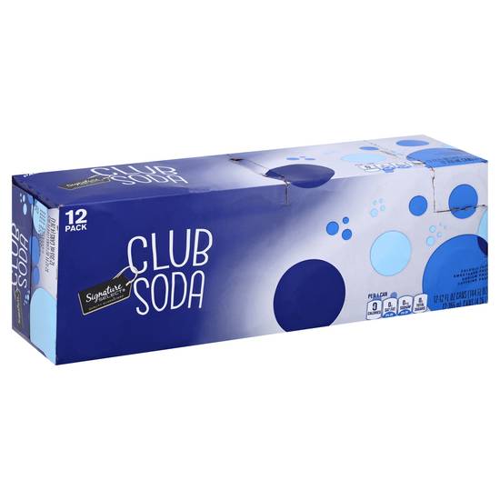 Signature Select Club Soda (12 x 12 fl oz)