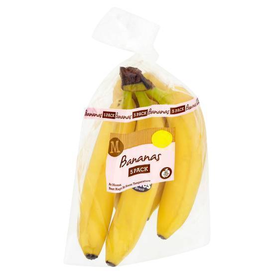 Morrisons Bananas 5pk