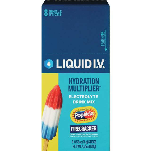 Liquid I.v. Hydration Multiplier Electrolyte Drink Mix (4.51 oz) (firecracker)(8 ct)