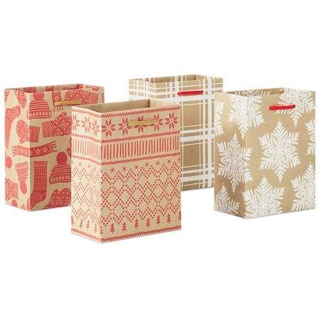 Hallmark Christmas Gift Bag Bundle Small - 4.0 ea