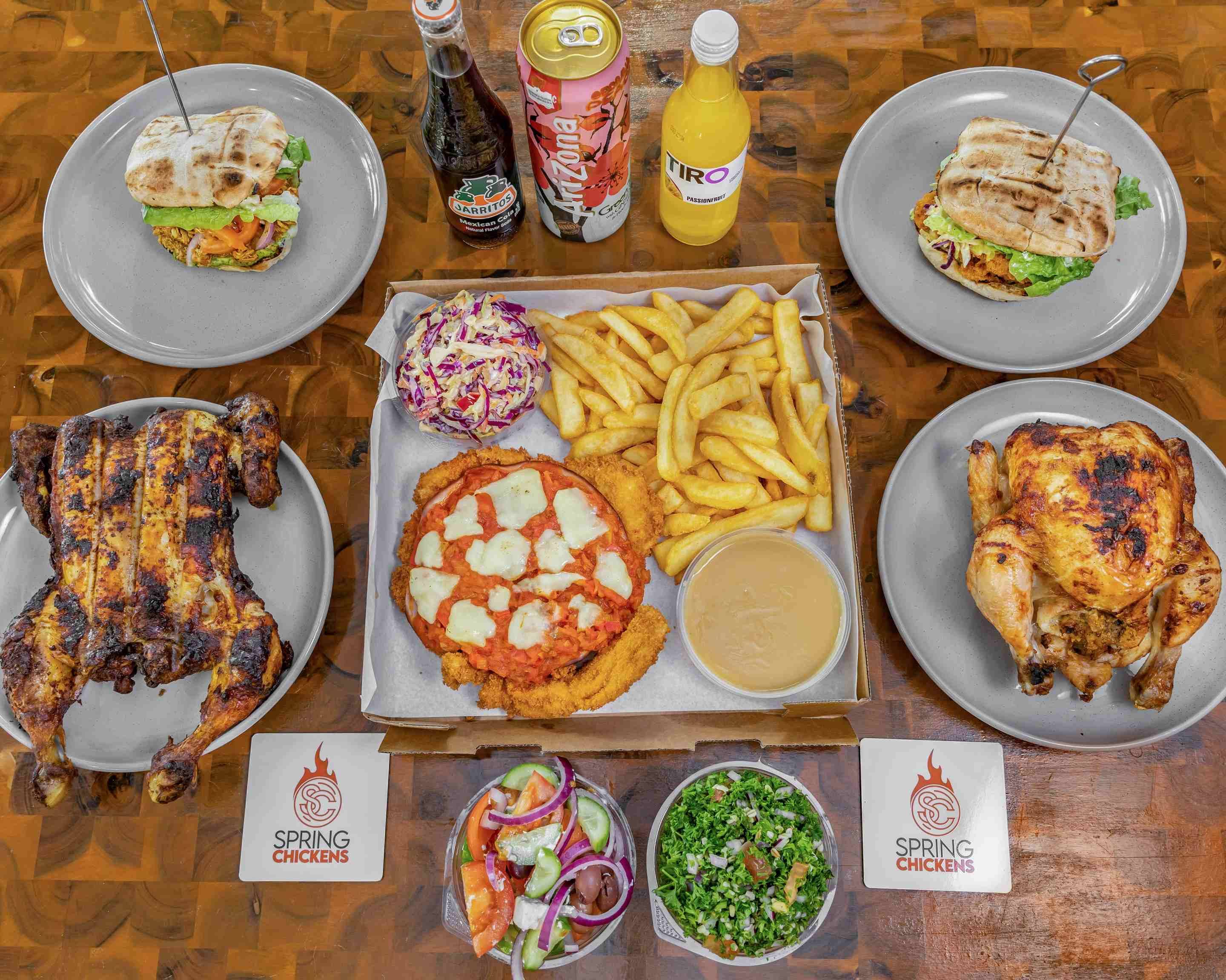 Order Spring Chickens Menu Delivery and Takeaway in Adelaide | Menu ...