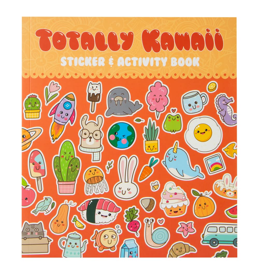 Totally Kawaii Sticker & Activity Book