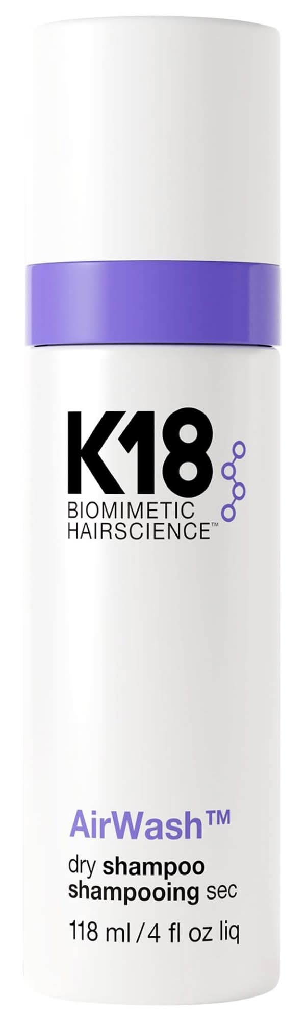 K18 Biomimetic Hairscience AirWash™ Dry Shampoo 4 oz/118 mL