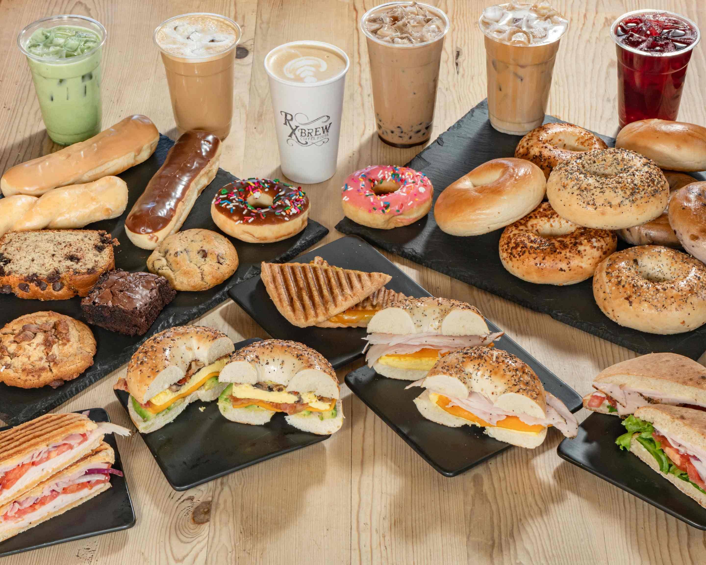 Order Rx Brew Coffee and Donuts - Menu & Prices - Weatherford Delivery ...