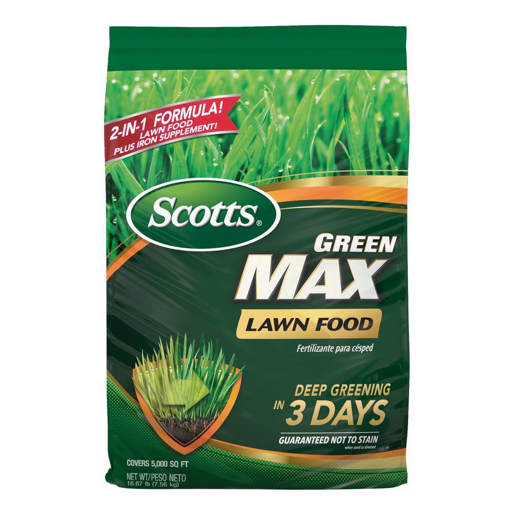 Scotts Green Max Lawn Food 16.67-lb 5000-sq ft 27-0-2 Fertilizer | 44615A