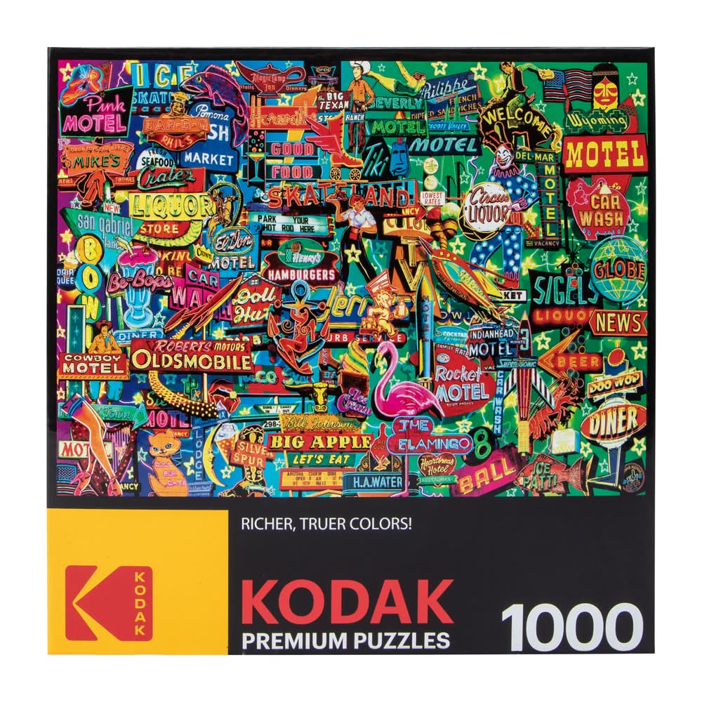 Kodak Premium Puzzles 1000-Pieces (Styles May Vary)