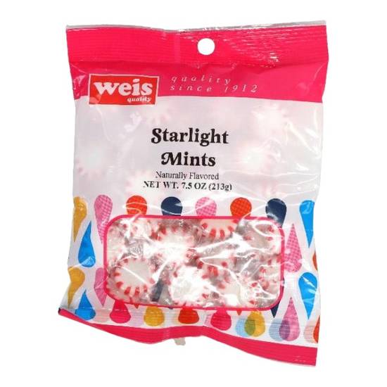 Weis Quality Peg Candy Starlight Mints