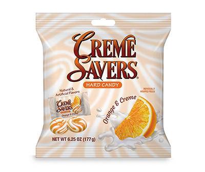 Creme Savers Orange and Creme Hard Candy (3oz pouch)