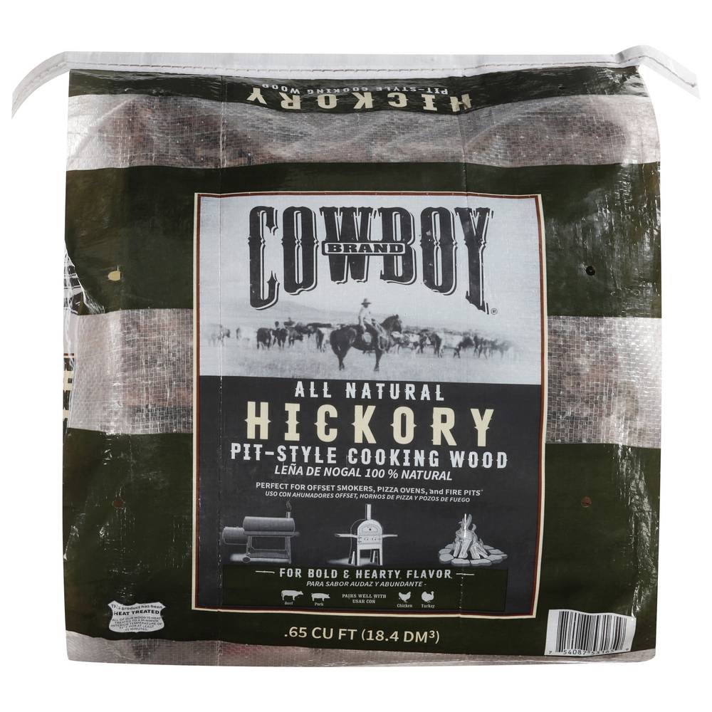 Cowboy Hickory Pit- Style Cookin' Wood