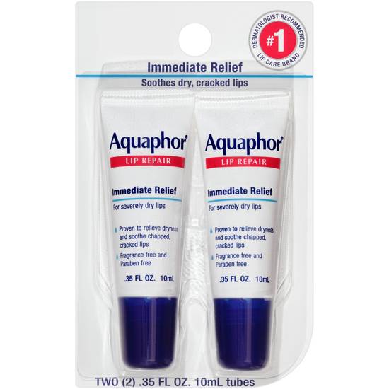 Aquaphor Lip Repair Tube Dual Pack