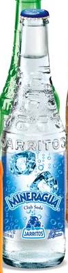 Jarritos - Mineragua (Club Soda)- 24/12.5 oz glass bottles (1X24|Case of 1)