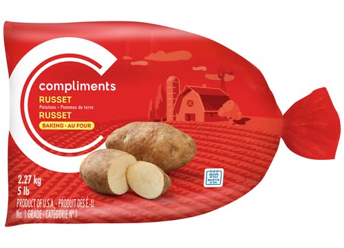 Compliments Baking Russet Potatoes