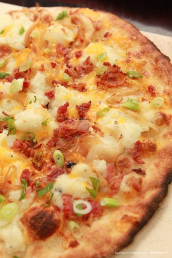 Large Loaded Mashed Potato Pizza