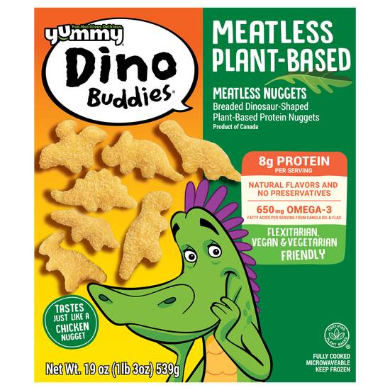 Yummy Dino Buddies Meatless Nuggets Plant-Based