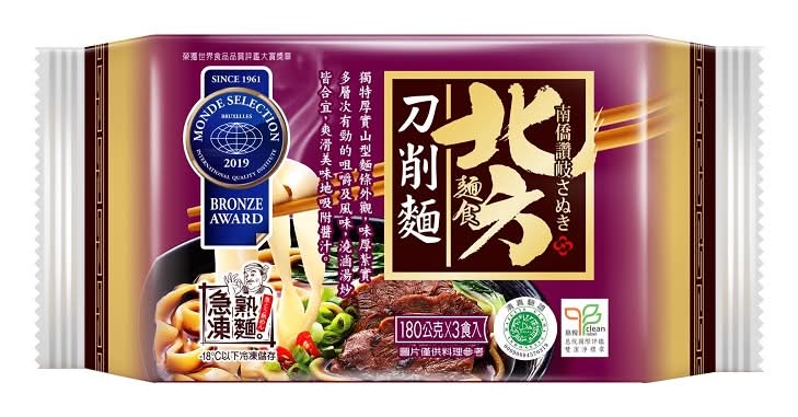 讚歧北方刀削麵 <180g克 x 3 x 1Box箱>