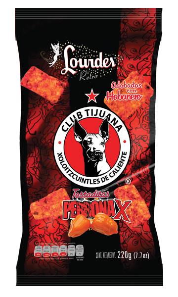 Lourdes · Tostaditas perronas adobadas con habanero (125 g)
