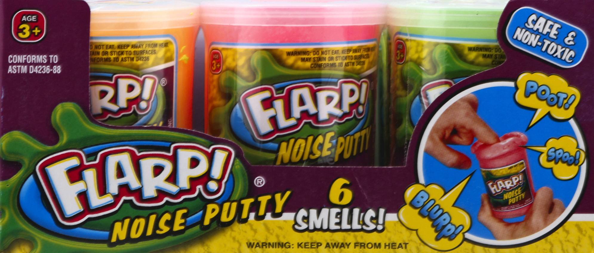 JA-RU Flarp Noise Putty (0.28 lbs, 12 ct)