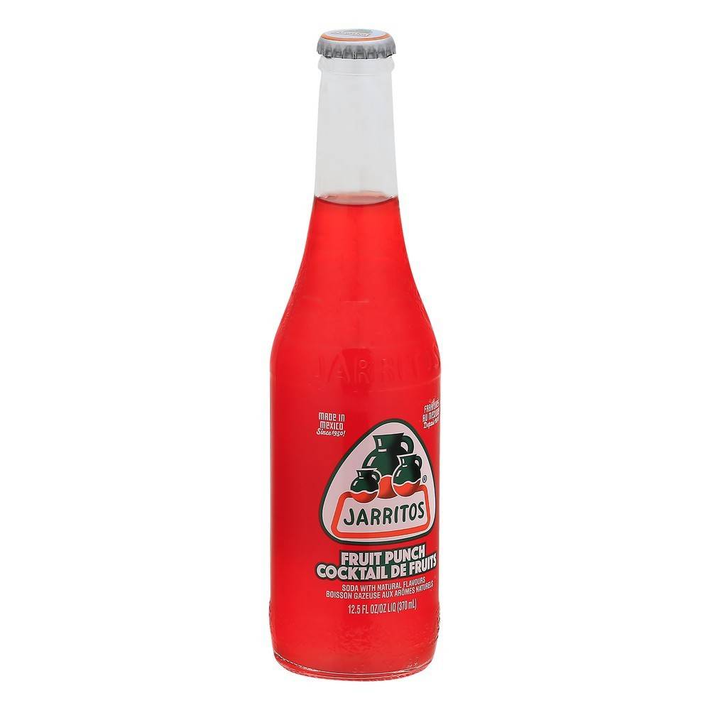 Jarritos Fruit Punch Flavored Soda (12.5 fl oz)