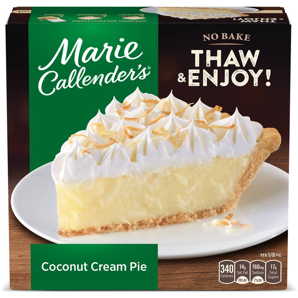 Marie Callender's Coconut Cream Pie (1.89 lbs)