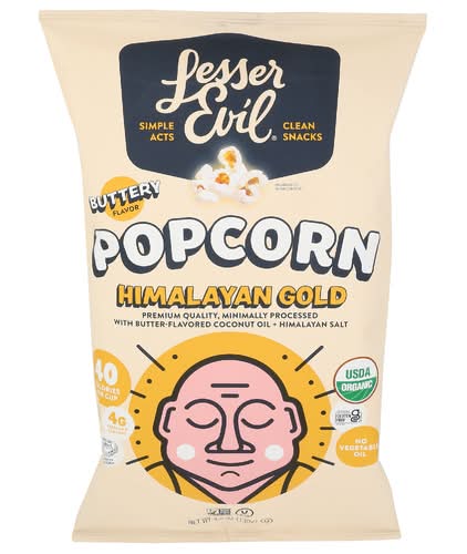 Lesser Evil Organic Himalayan Gold Popcorn