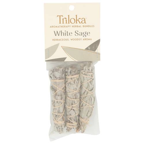 Windrose Trading Triloka White Sage Mini Smudge