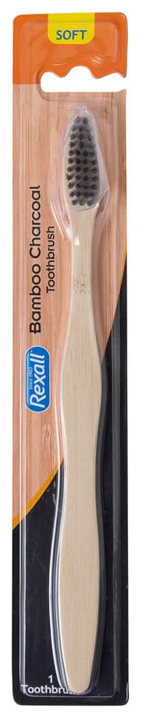 Rexall Bamboo Charcoal Manual Toothbrush