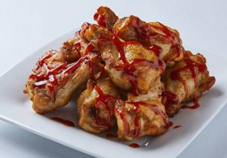 ベーシ��ックチキン12ピース(ヤンニョムソース) Basic Chicken - 12 Pieces (Yangnyeom Sauce)
