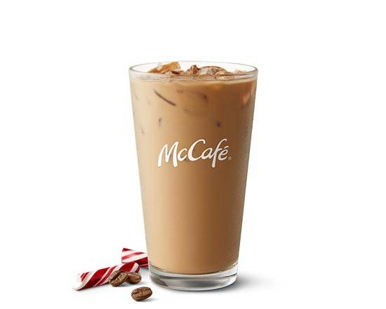 Order Medium Iced Peppermint Coffee food online from Mcdonald's® store, Philadelphia on bringmethat.com