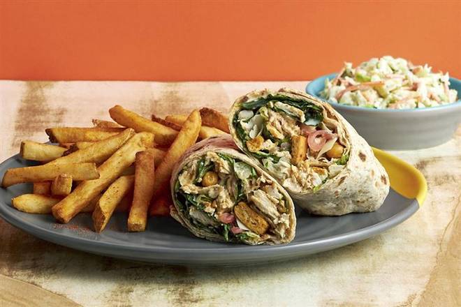 Spicy Chicken Caesar Wrap