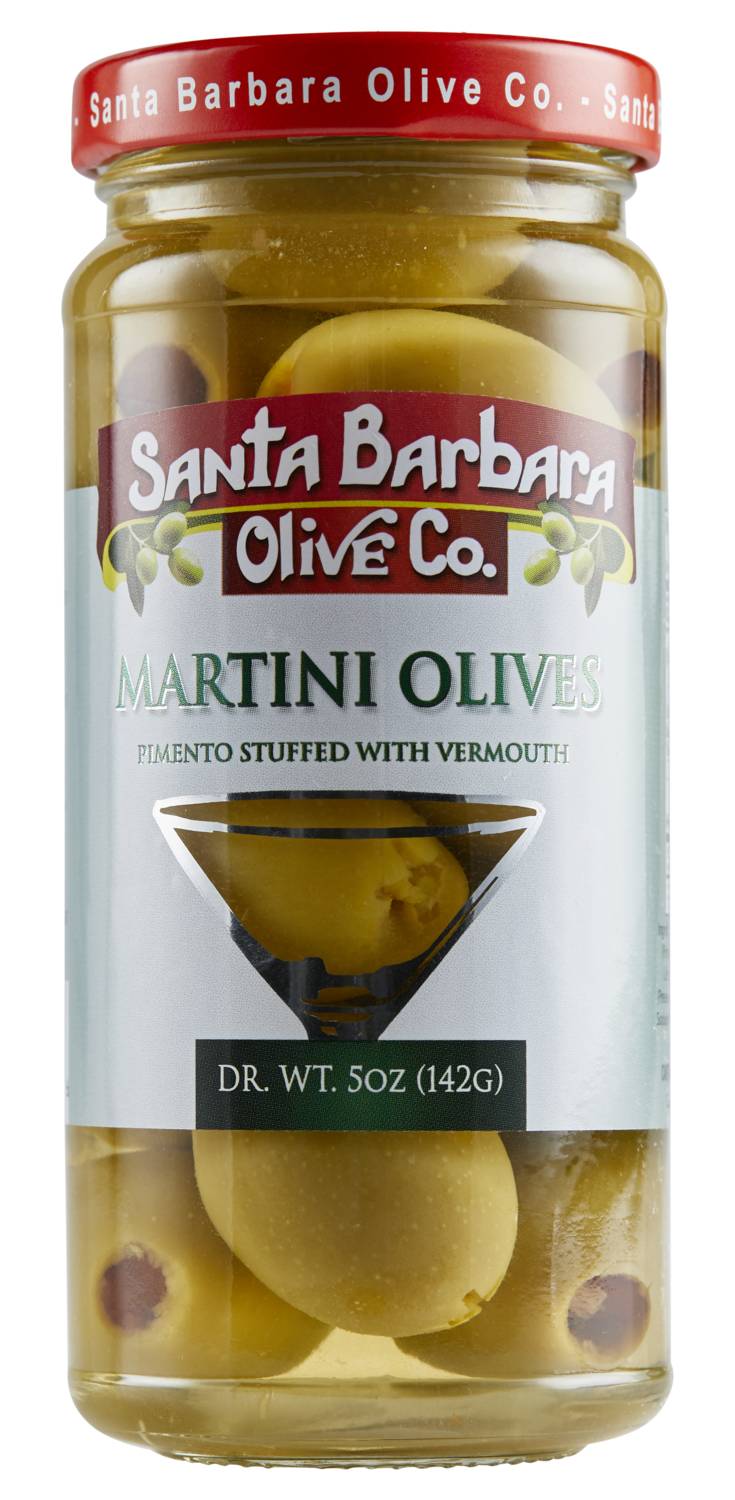 Santa Barbara Olive Co. Stuffed Martini Pimento Olives (5.2 oz)