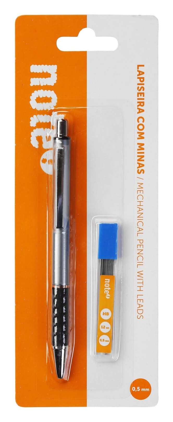 Lapiseira 0.5mm com Minas Note!