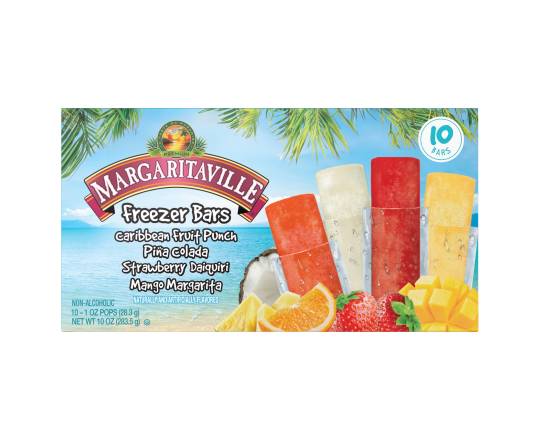 Margaritaville Freezer Bars, Assorted (10 x 1 oz)