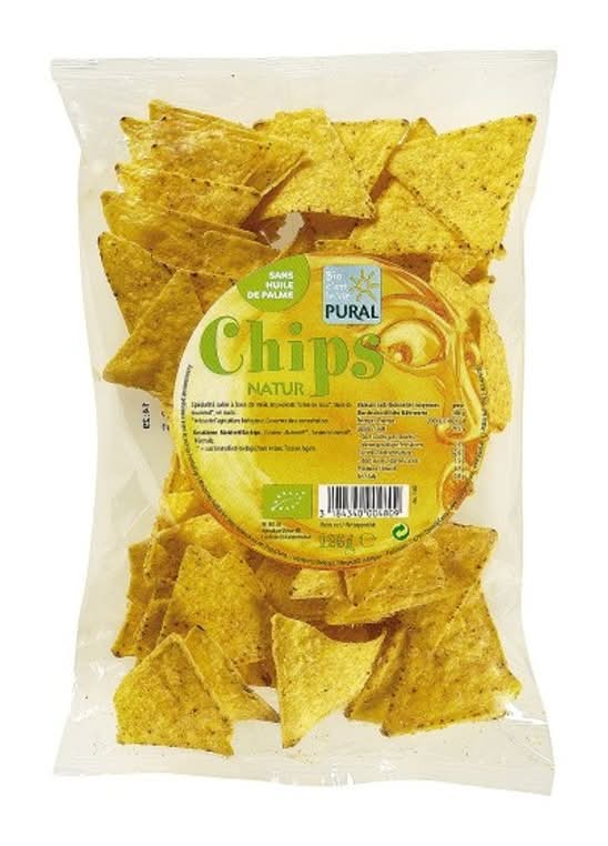 Pural - Chips nature de maïs bio (125g)