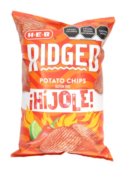 H-E-B · Ridged papas fritas picantes ¡híjole! (255 g)