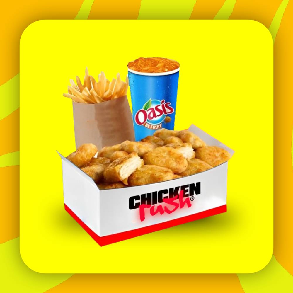 Menu Rush Box 9 nuggets 🍗