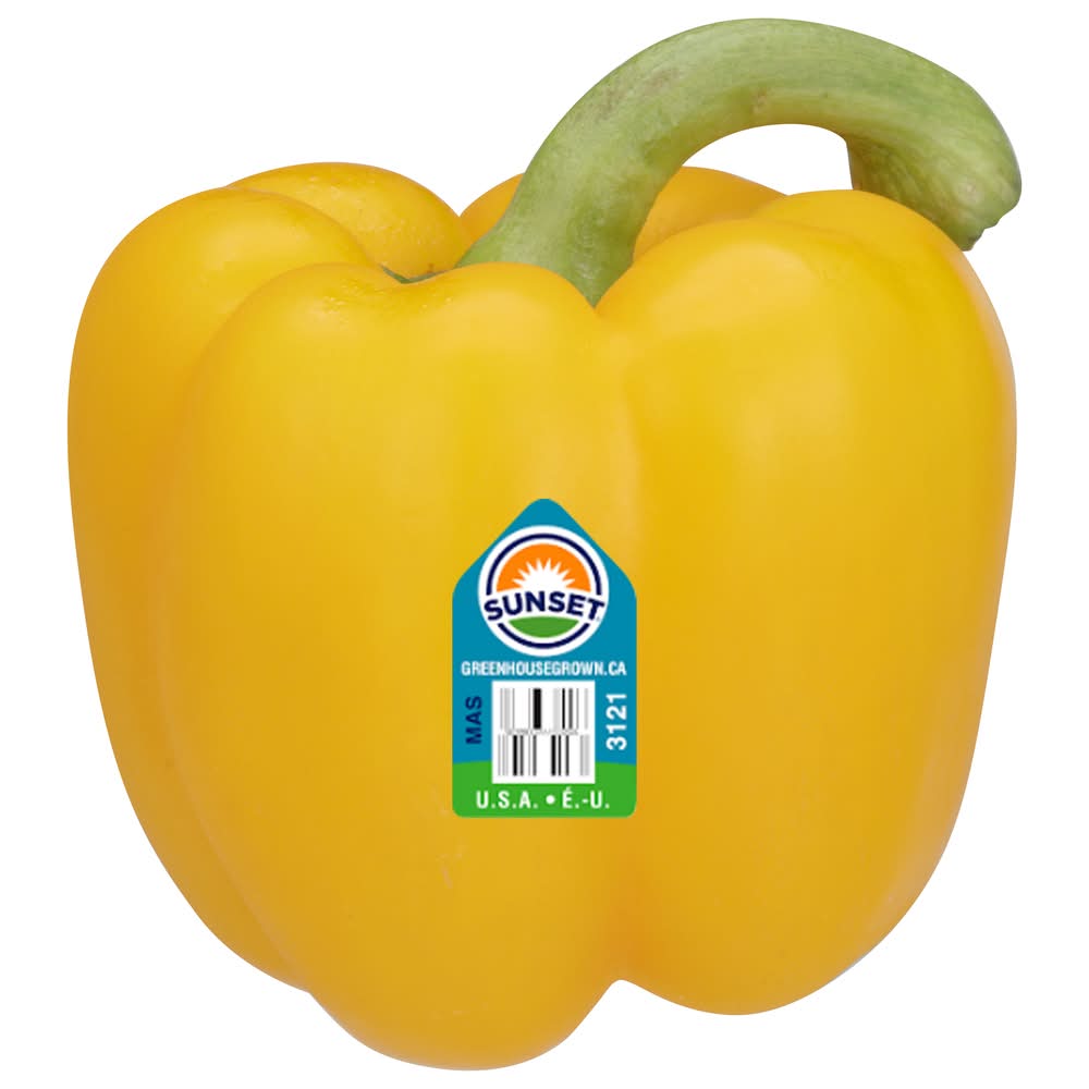 Sunset Yellow Bell Pepper