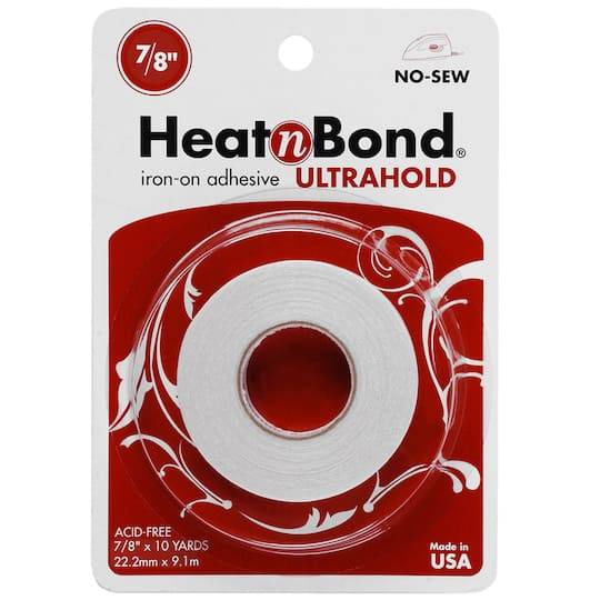 Heat n Bond Iron-On Adhesive Roll Ultrahold, 7/8"X10 Yd