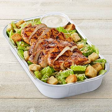 Caesar Salad With Chicken Party Tray
