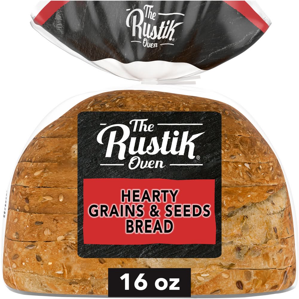 The Rustik Oven Hearty Grains & Seeds Bread (16 oz)