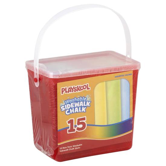 Playskool Sidewalk Chalk Tub (15 pack)
