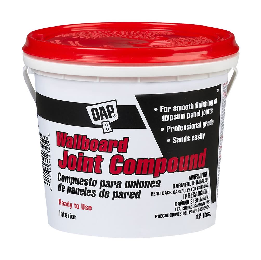 Dap White All Purpose Conventional Weight Joint Compound 12 Lb