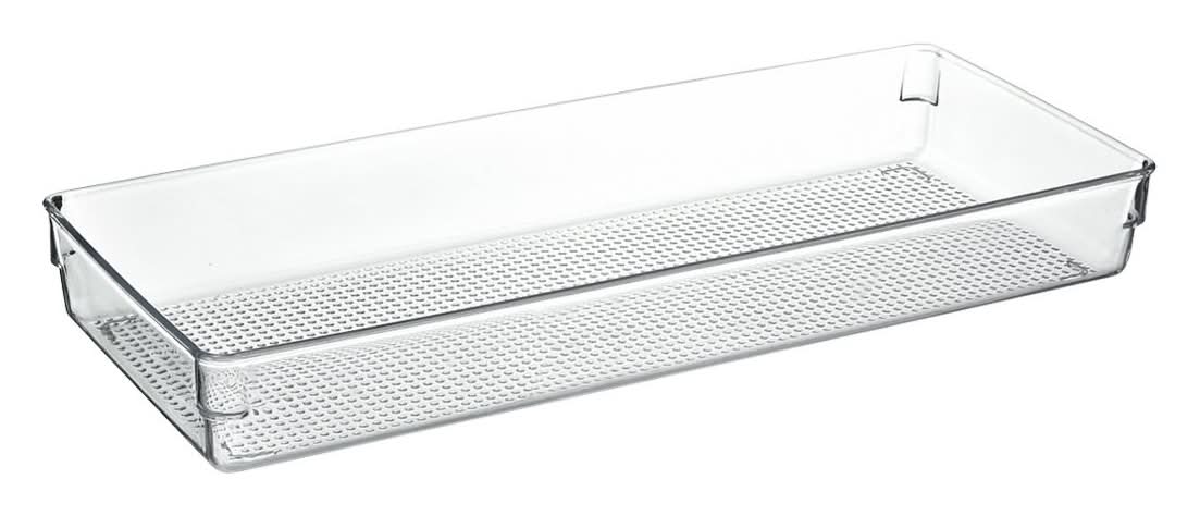 Fresh Start Clear Rectangular Storage Bin Large