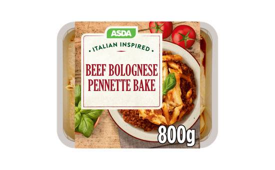 Asda Italian Inspired Beef Bolognese Pasta Bake 800g