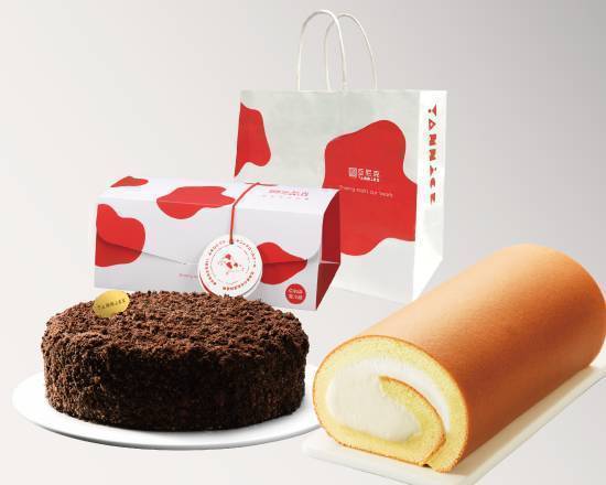 原味生乳捲+北�海道黑酷曲 2件優惠$959