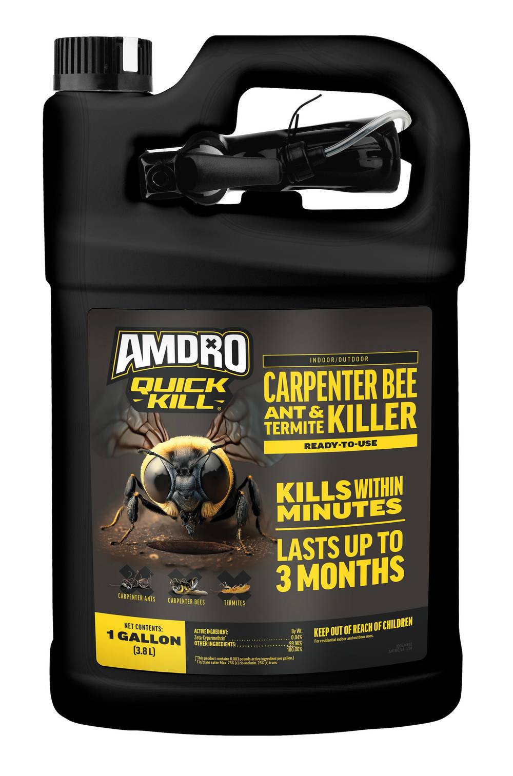 AMDRO Quick Kill 1 -Gallon Trigger spray Carpenter bee ant and termite killer | 1357600407