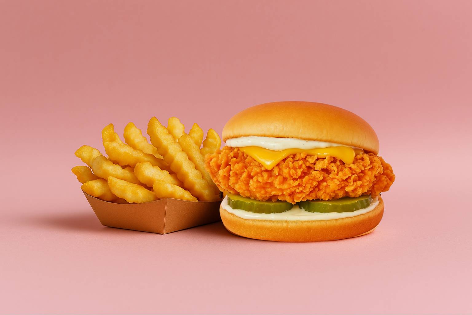 🍗  Menu Crispy – Le Chicken Frit de la Maison