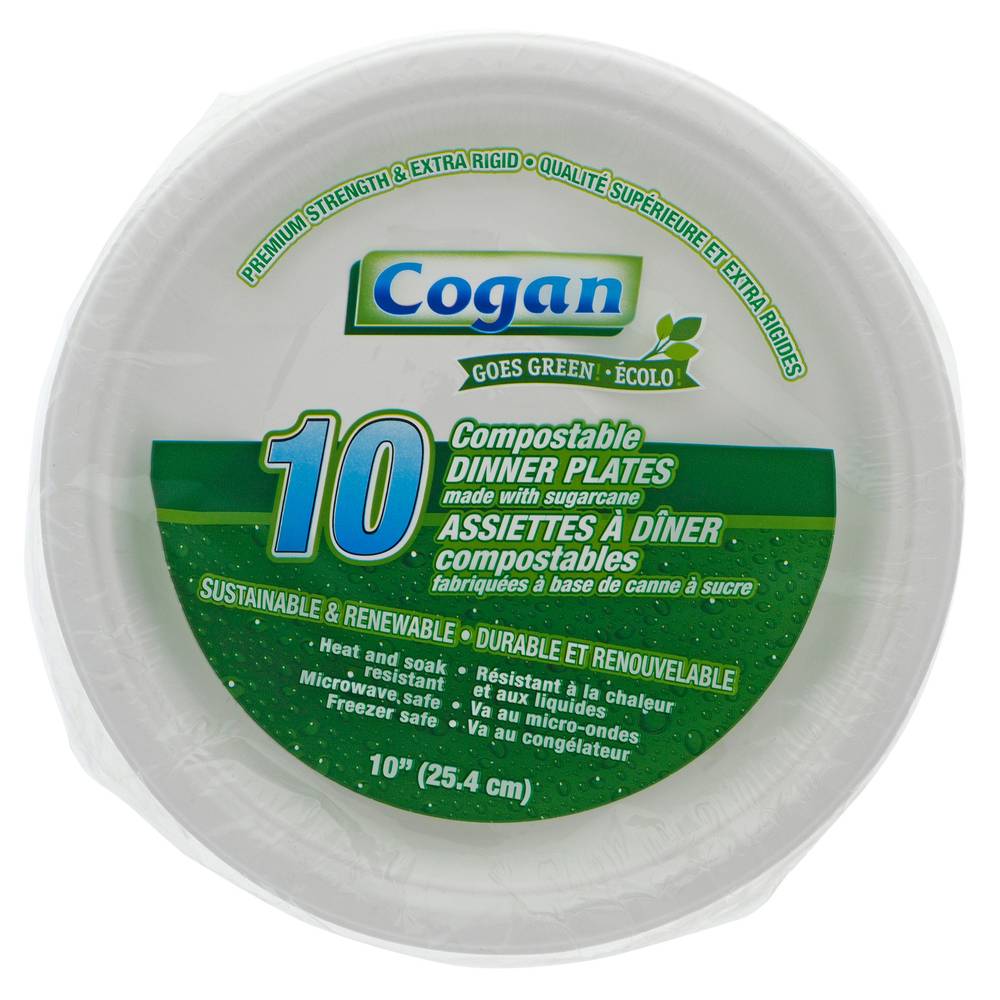 Cogan Round Plates 10pcs