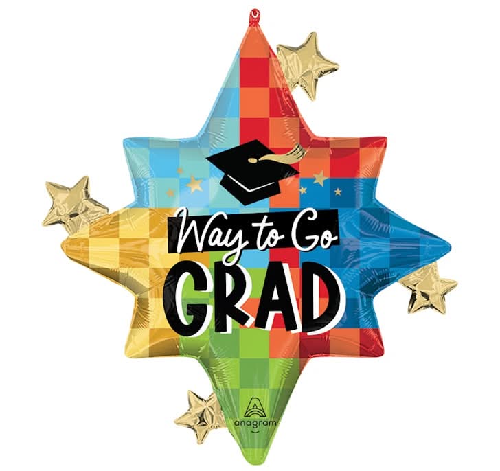 Diploma Check Graduation Oversized Shape Balloon